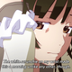Um... Nadeko... Chatting with hair ornaments is probably one of the first signs of madness...
